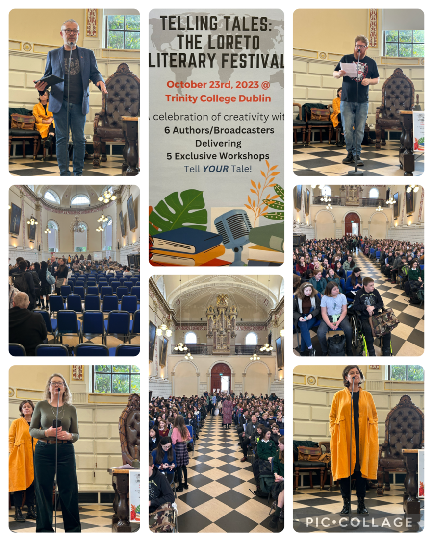 Loreto Literacy Festival 2023 At Trinity College Dublin - Loreto High ...